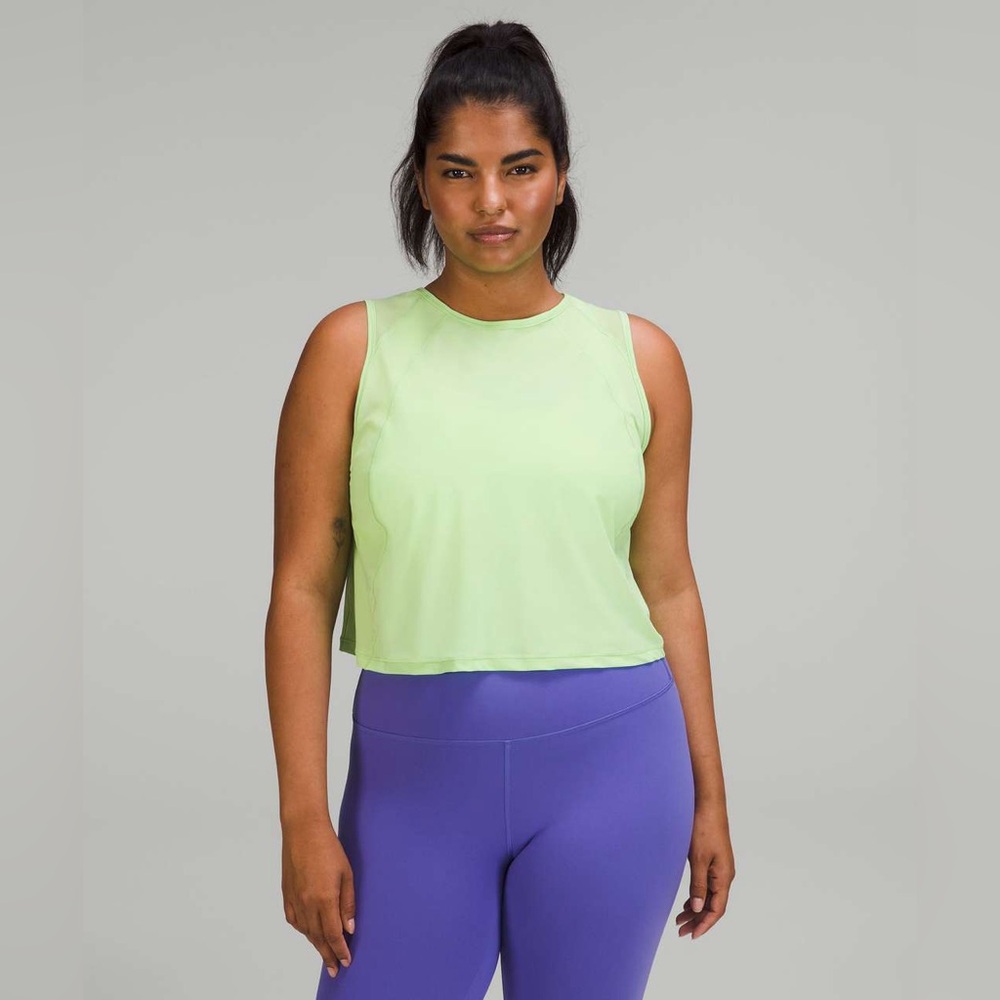 Lululemon Sculpt Cropped Tank